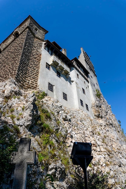 The medieval Castle of Bran, known for the myth of Dracula