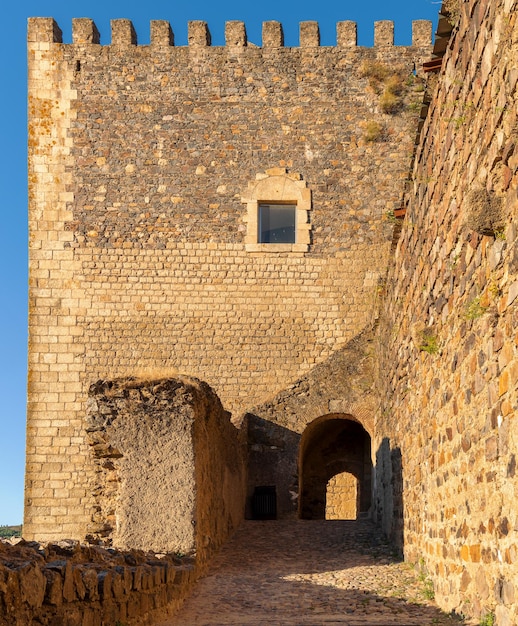 Medieval castle of Castelo de Vide. Portugal.