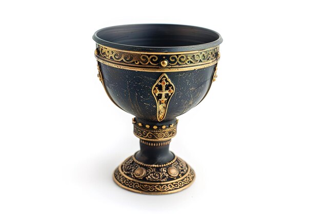 Medieval Chalice Isolated In Transparent Background