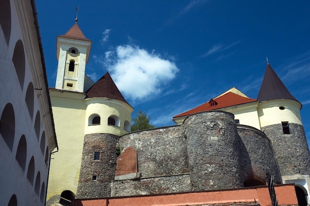 Medieval fortress with towers