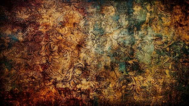 Medieval Grunge Background Texture Medieval Grunge Backgrounds Series Grunge Wallpaper Generative AI