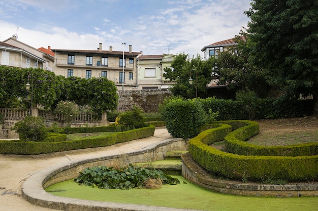 The medieval town of Allariz, Orense, Galicia, Spain.