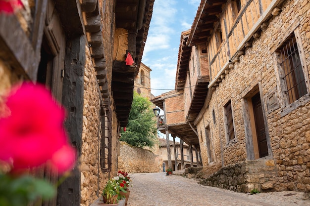 Medieval town of Calatanyazor located in the province of Soria It is a small town of about 50 inhabitants very visited by tourists It preserves many medieval buildings