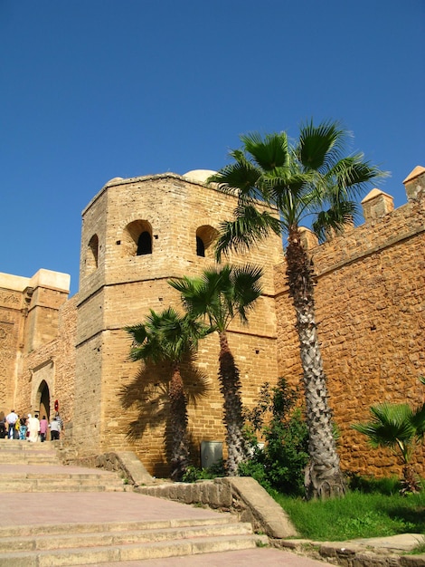 The medina in Rabat city Morocco