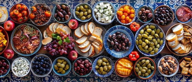 Mediterranean Appetizer Buffet