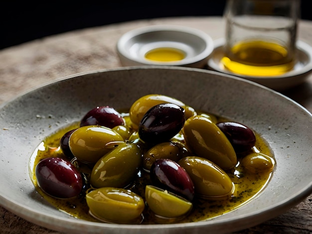 a Mediterranean dish where olive oil is the star ingredient