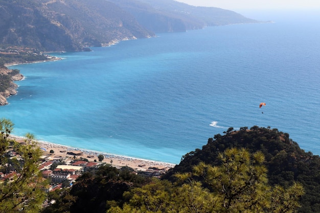 Mediterranean sea view oludeniz beach