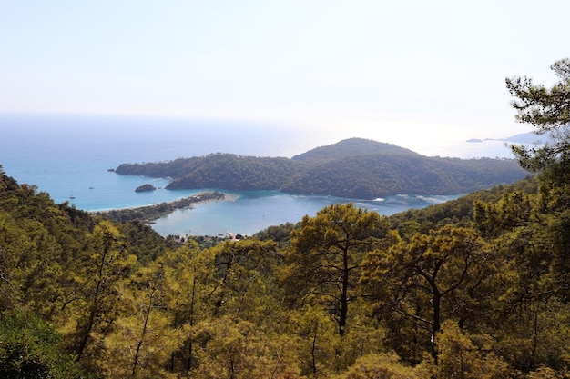 Mediterranean sea view oludeniz beach