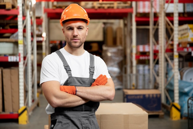 Medium shot man with crossed arms