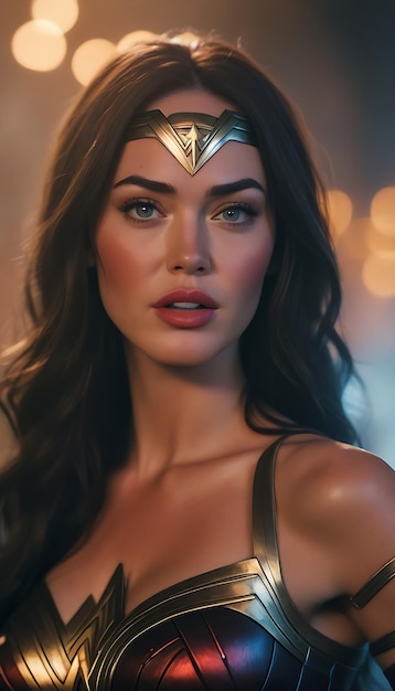 Megan fox as wonderwoman