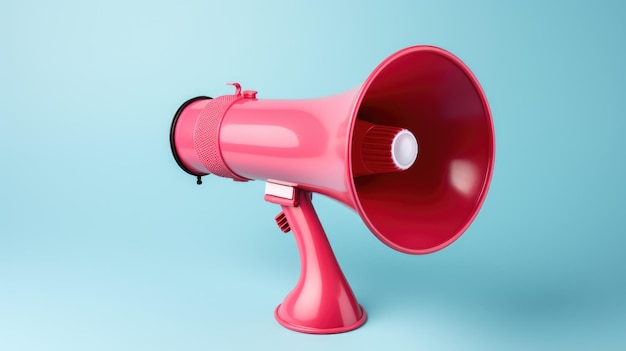 megaphone isolated on solid background