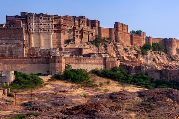 Mehrangarh Fort in Jodhpur Rajasthan India