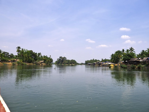 Mekong river on south Laos