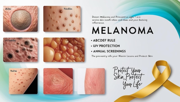 Photo melanoma early detection saves lives recognize the signs