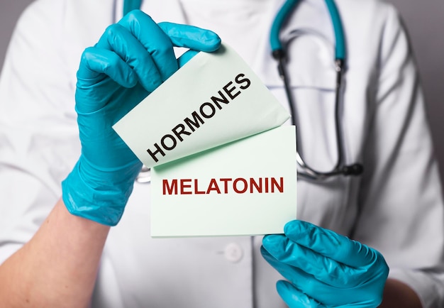 Melatonine hormone Sleep and night health