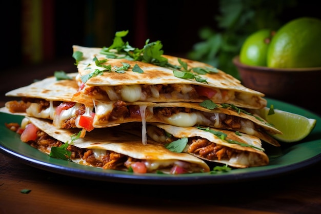 Melting traditions the warm embrace of mexican quesadillas