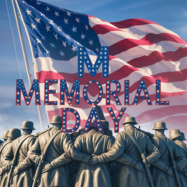 Memorial Day Celebration Design Background