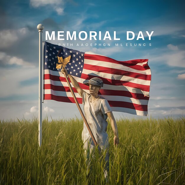 Memorial Day Celebration Design Background