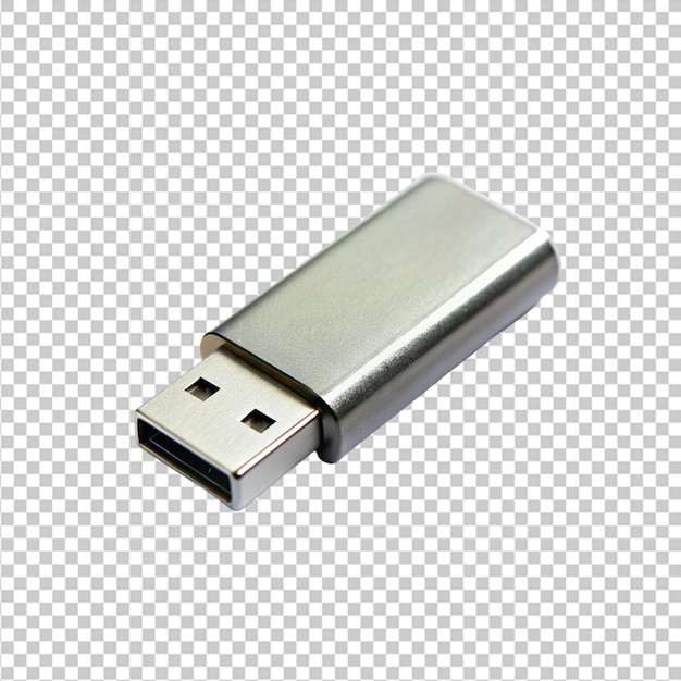 Memory stick isolated on transparent background