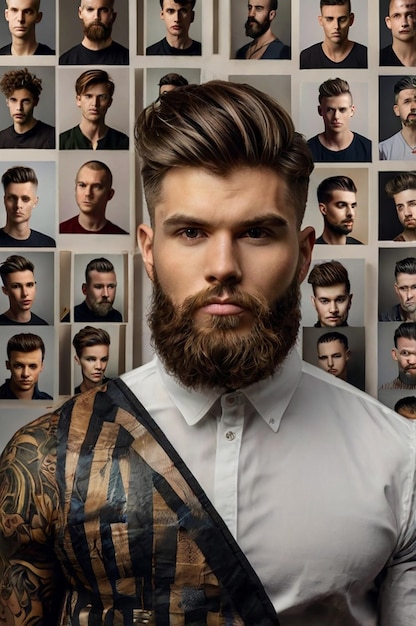 Men haircuts or different hairstyles