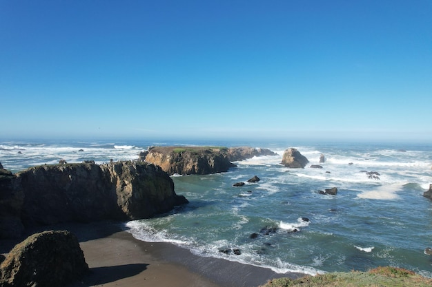 Mendocino and Noyo headlands California