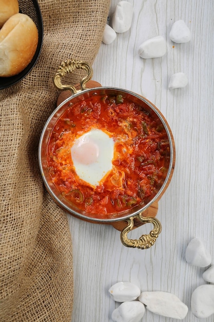 Menemen, turkish food or omlette