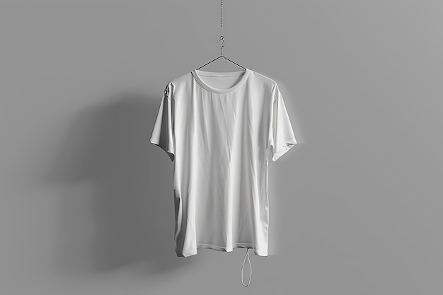 Mens hanging tshirt mockup design