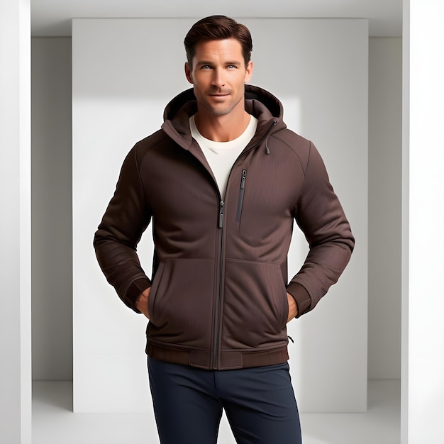 Mens Winter Hoodies Jackets Photo