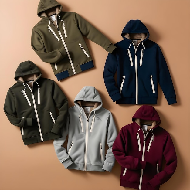 Mens Winter Hoodies Jackets Photo