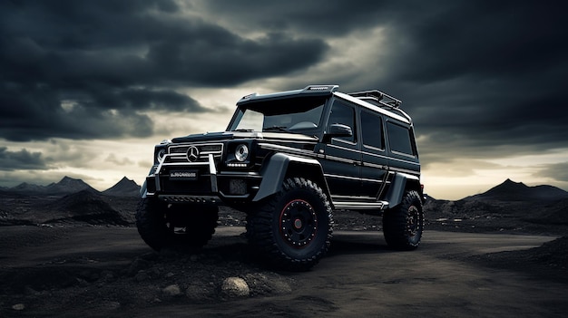 Mercedes G offroad