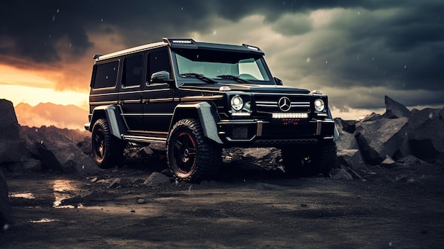 Mercedes G offroad