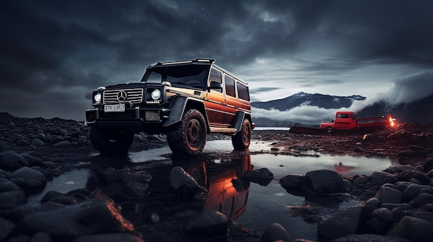 Mercedes G offroad