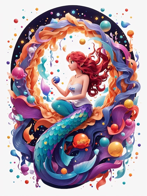 Mermaid Illustration