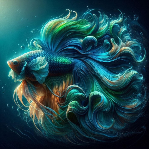 a mermaid with a mermaid in the water with the words quot mermaid quot on the side