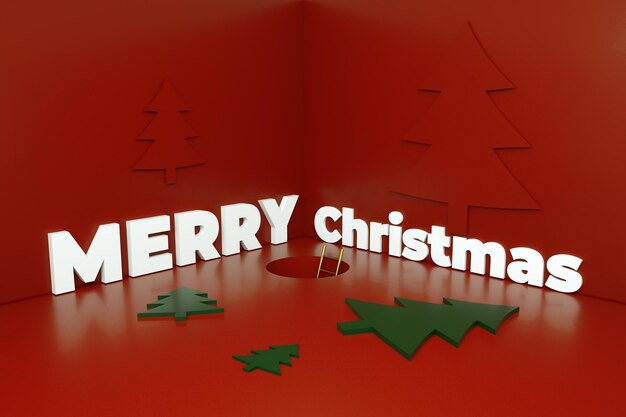 Merry Christmas inscription