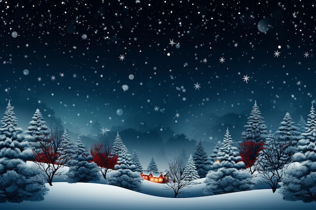 Merry christmas wallpaper design