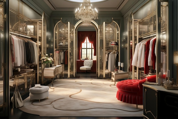 Mesmerizing 3D Virtual Dressing Room with Evocative Ambience AI