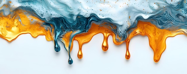 Mesmerizing Abstract Fluid Artwork with Vibrant Colors and Dynamic Patterns