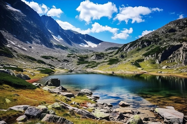 The Mesmerizing Beauty of The Stinky Lake A Visual Delight in Rila Mountain Bulgaria