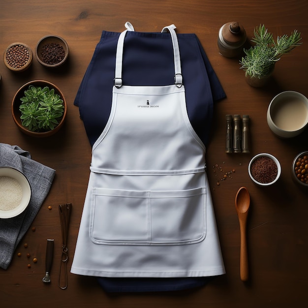 A mesmerizing chef apron design