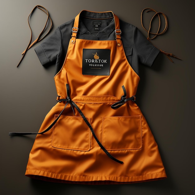 A mesmerizing chef apron design