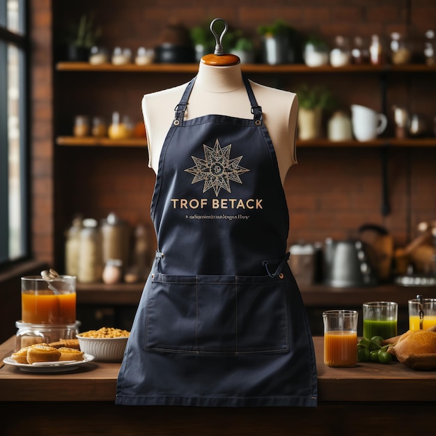 A mesmerizing chef apron design