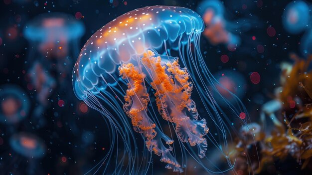 Mesmerizing Jellyfish A Captivating Underwater Encounter