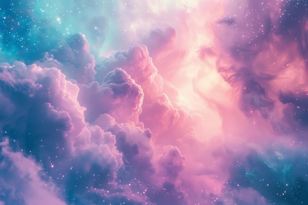 Mesmerizing Nebula Cloudscape Wonders of the Universe