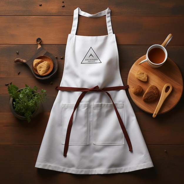 A mesmerizing simple chef apron design