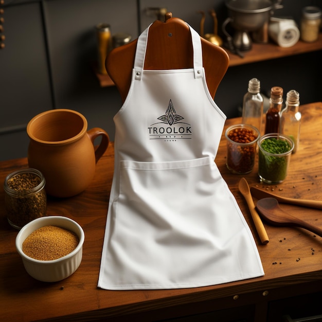 A mesmerizing simple chef apron design