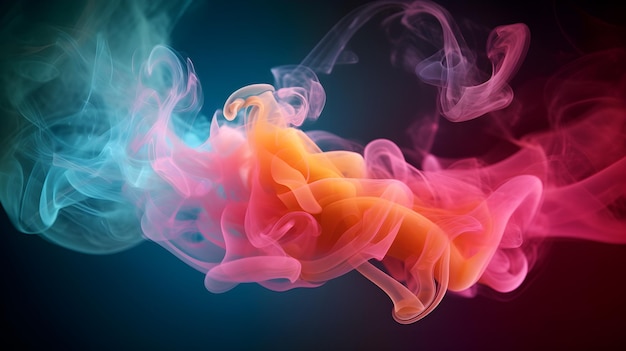 A mesmerizing smoke background