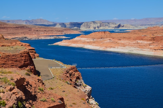 Mesmerizing view of Lake Powell in Utah, USA