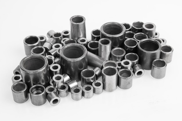 Metal cylinders - elements of the industrial driving roller chain