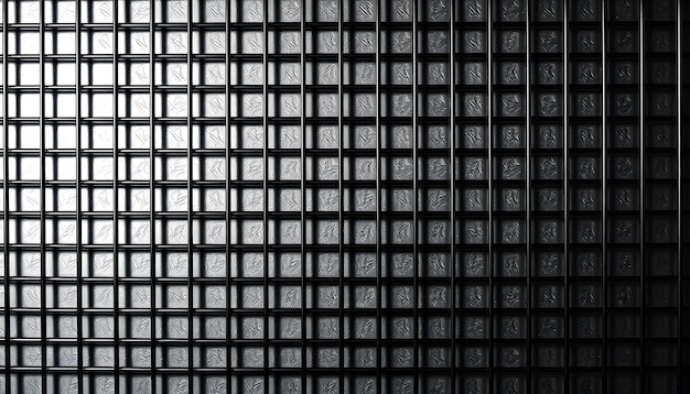 metal grid pattern background Black white checkered pattern background isolated with white